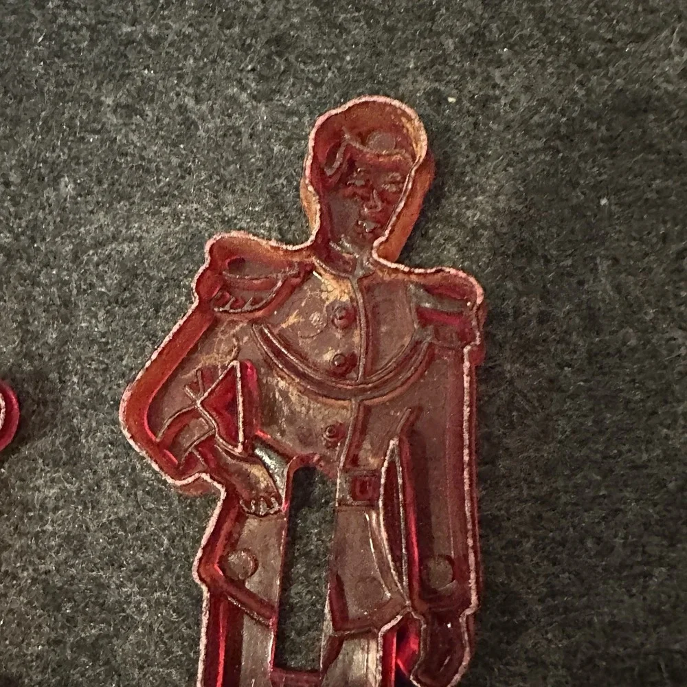 Vintage Cinderella Prince Charming And Mouse Gus Cookie Cutters Set Of Two
